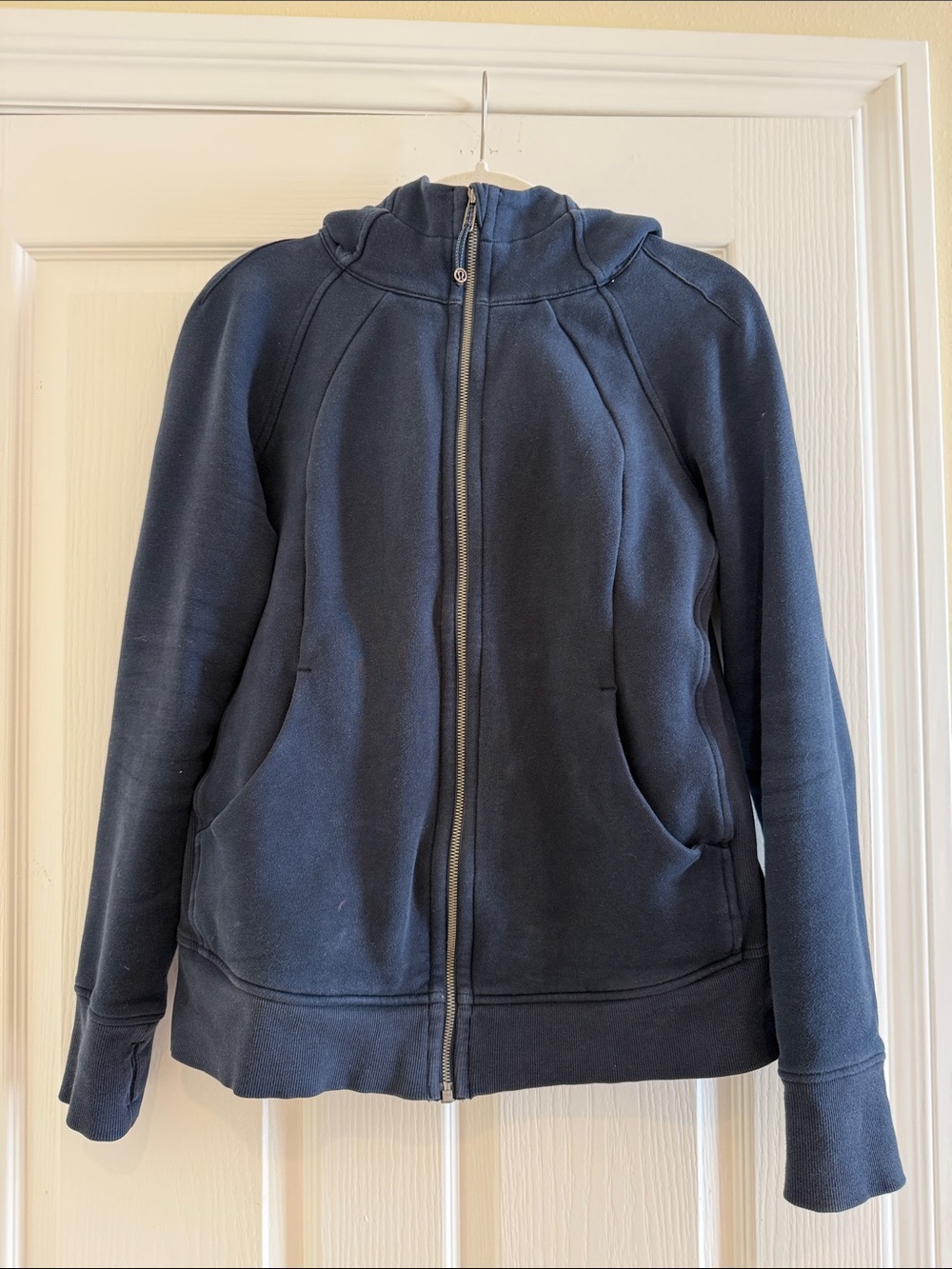 Lululemon Full Zip Navy Scuba Hoodie